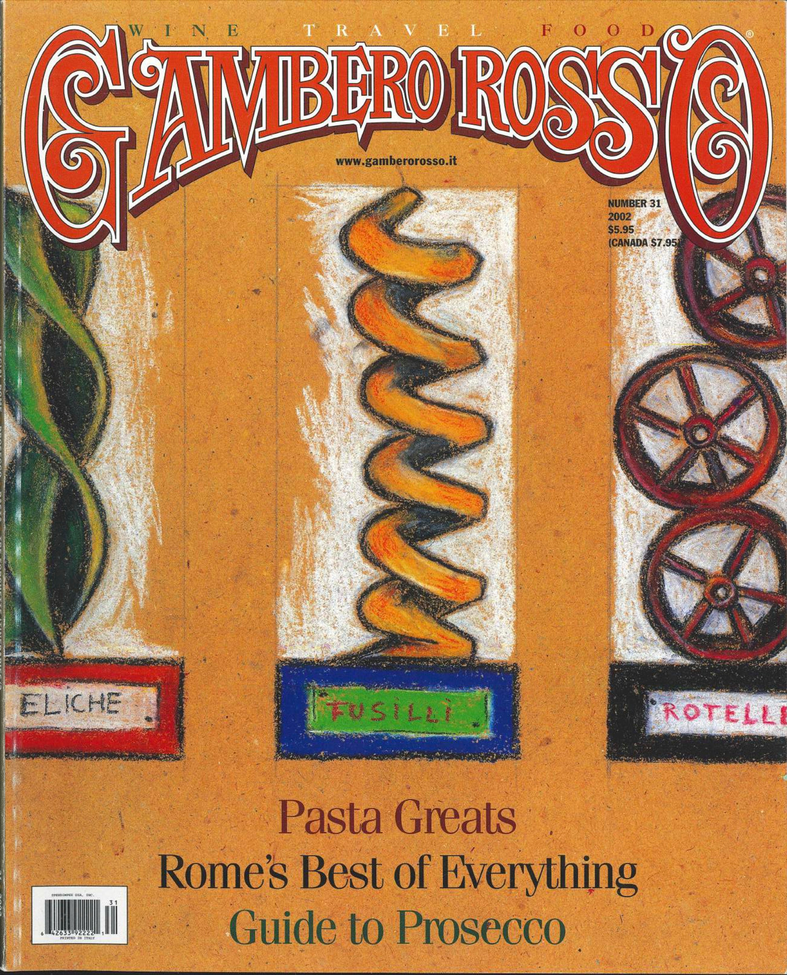 The gastronomic magazine Gambero Rosso pays tribute to Fabbri pasta