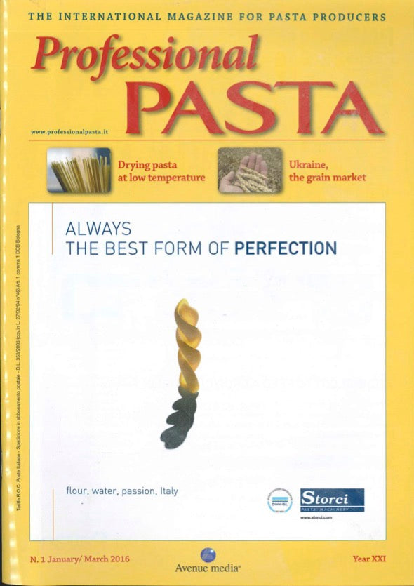 The Pasta Industry Fabbri in the scientific journal Tecnica Molitoria International