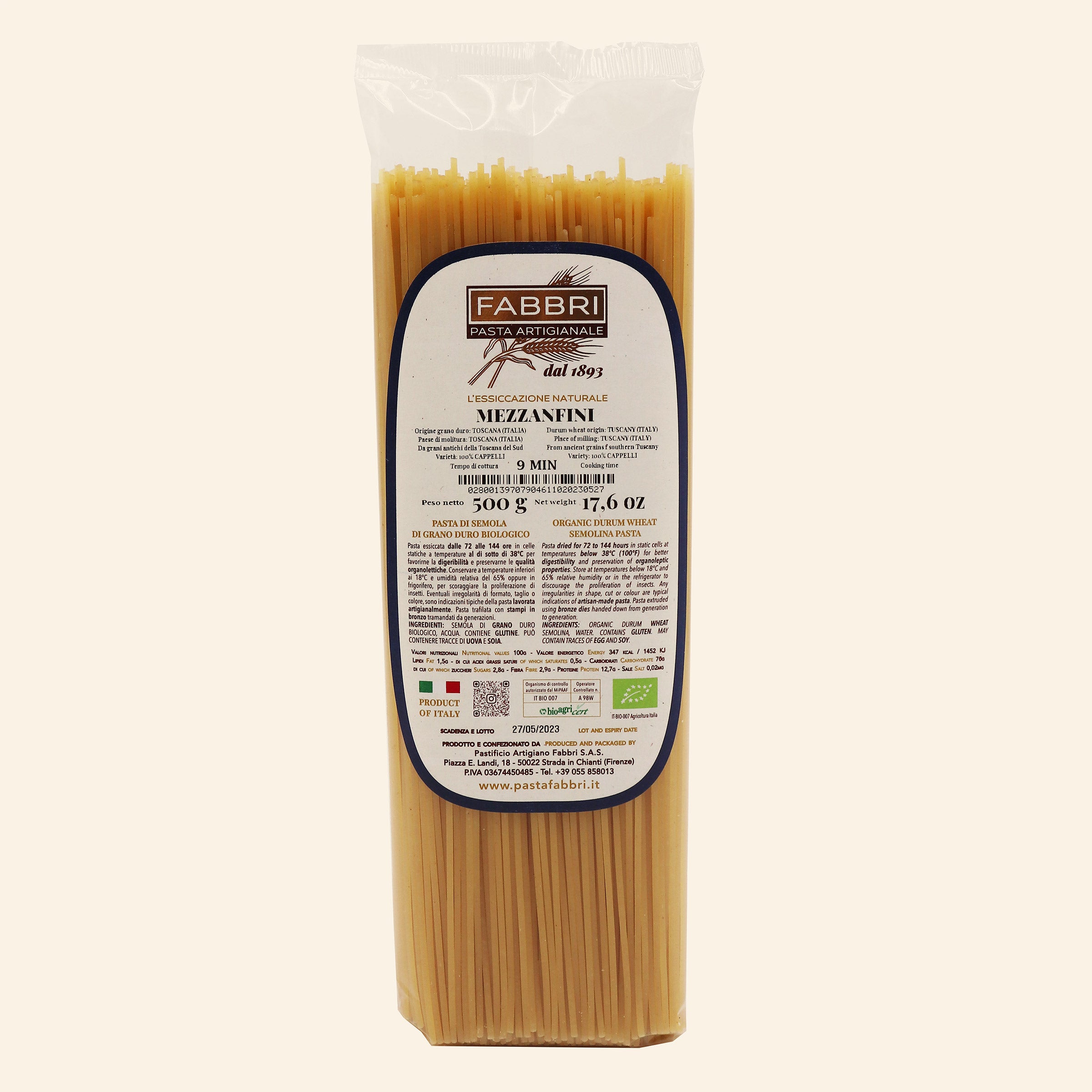 Organic Spaghetti lisci