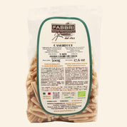 Organic Caserecce 100% Cappelli wheat