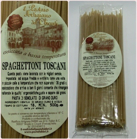 Spaghettoni toscani – Pastificio Artigiano Fabbri