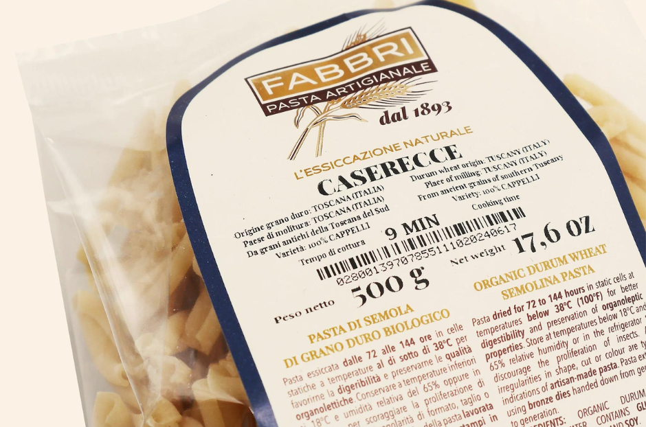 Come leggere l'etichetta di un pacco di pasta