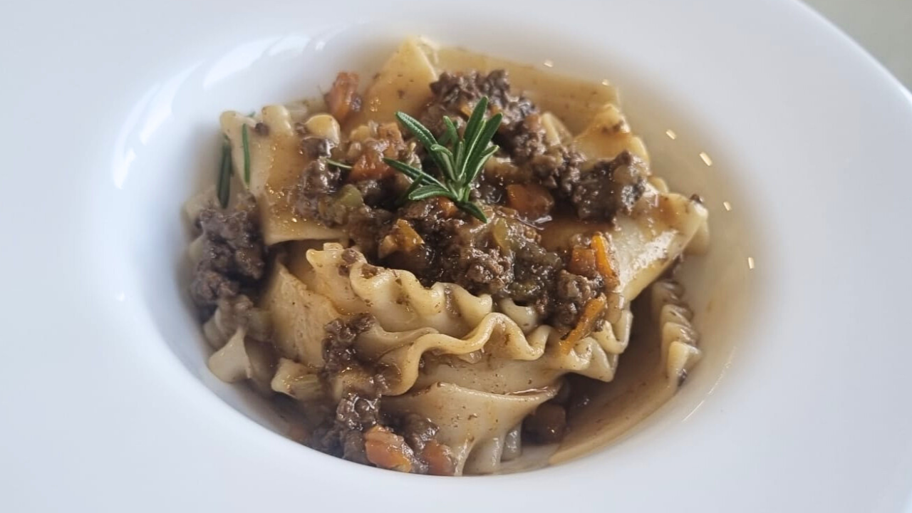 Pappardelle al ragù pasquali