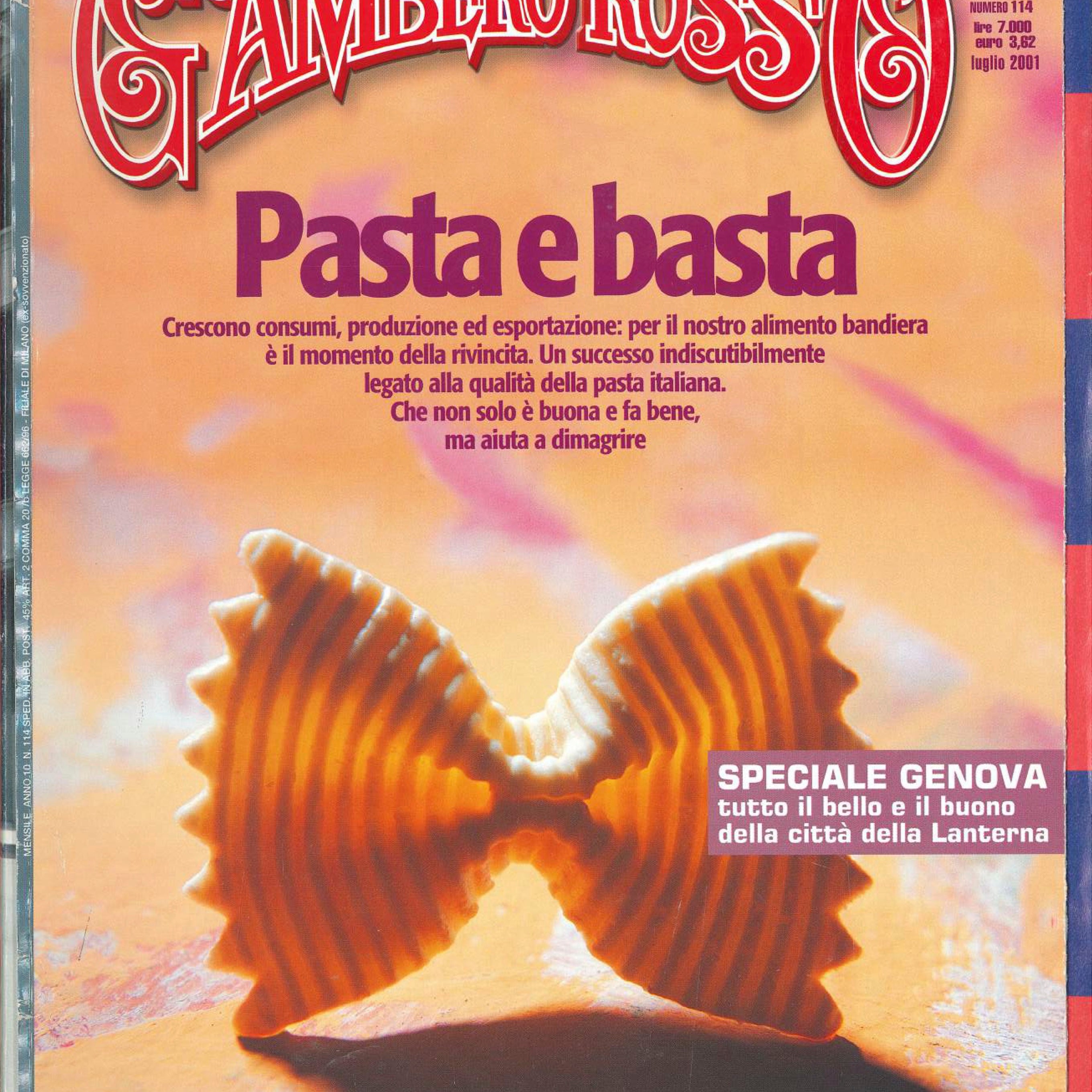 La rivista Gambero Rosso rende omaggio alla pasta Fabbri