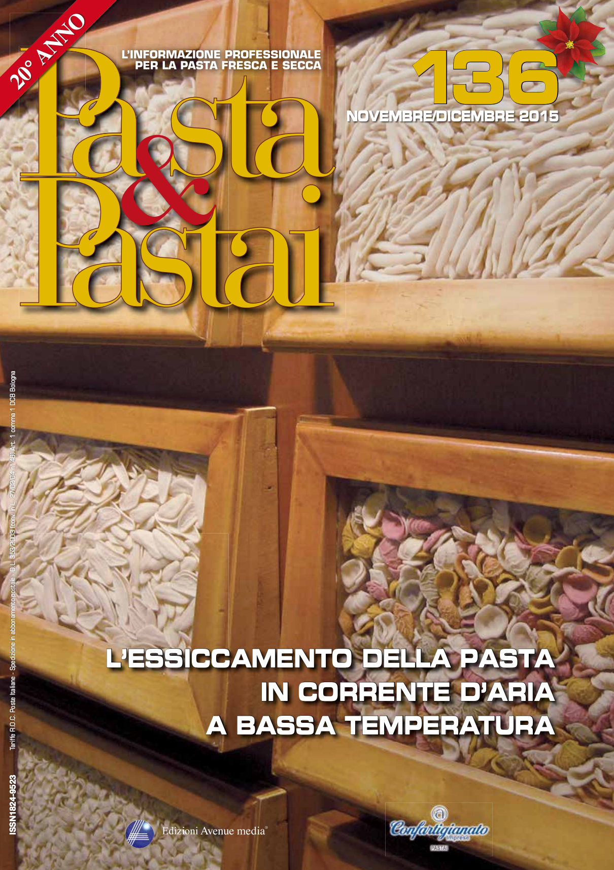 Il pastificio Fabbri sulla rivista Pasta&Pastai: il pastificio che lavora sotto i 38 gradi