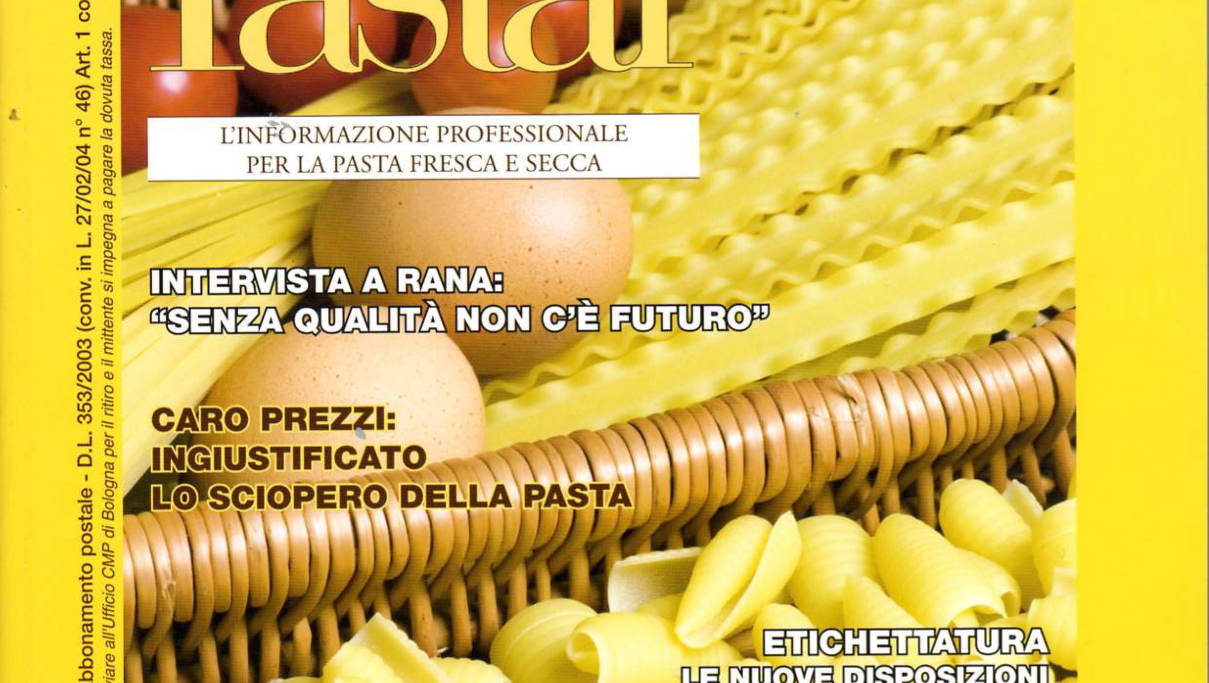 Pasta&Pastai: l’intervista di Giovanni Fabbri