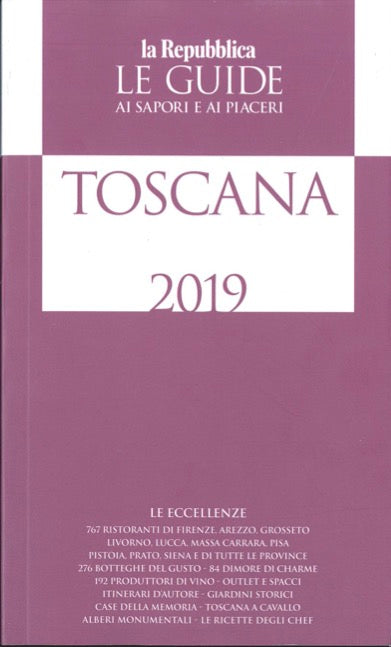 I Fabbri nella Guida ai Sapori e ai Piaceri della Toscana 2019 di Repubblica