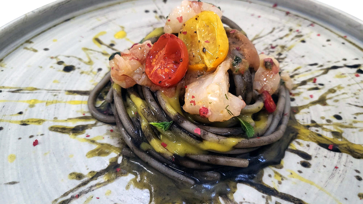 Spaghetti al nero di seppia