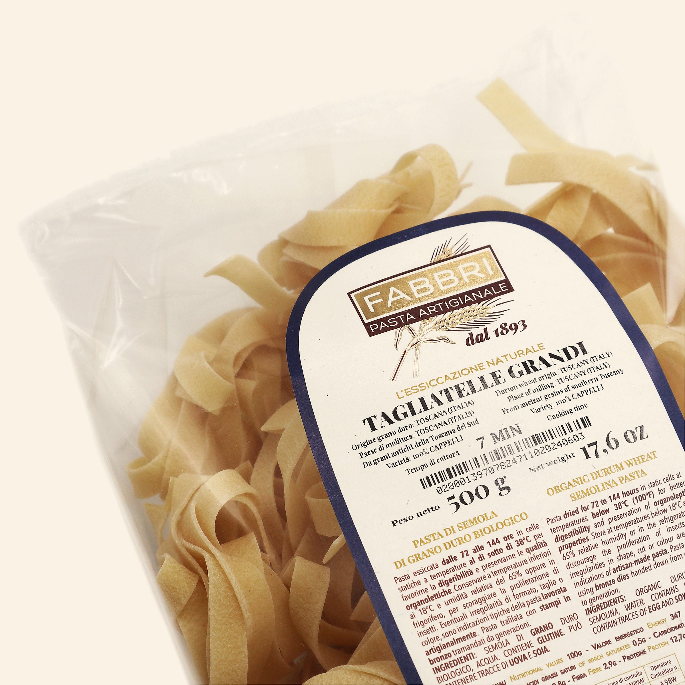 Tagliatelle grandi Bio