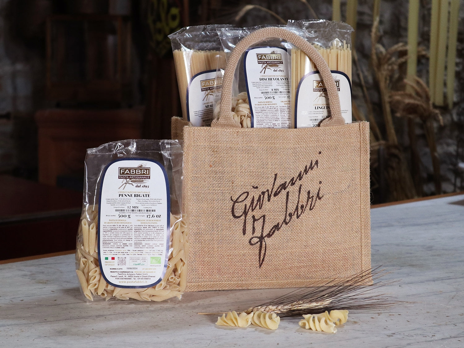 Organic semolina tasting kit